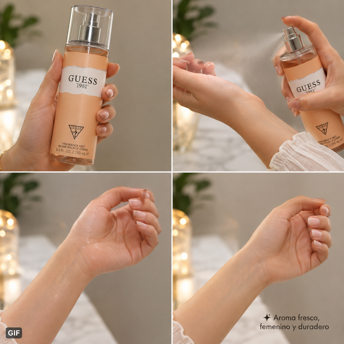 Spray corporal